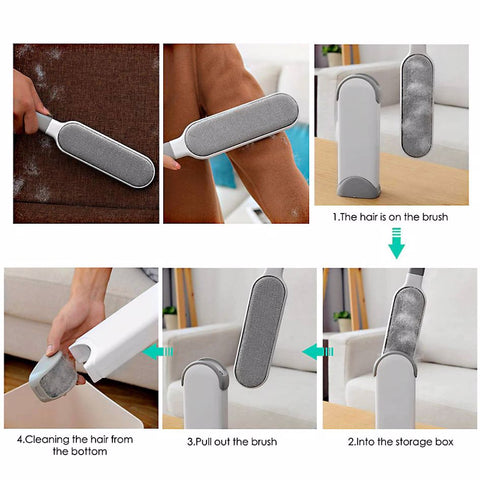 pet hair remover for carpet and clothes and furniture