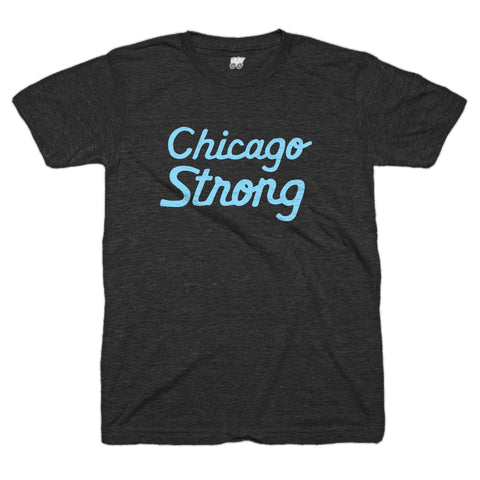 Chicago Strong blue and black shirt
