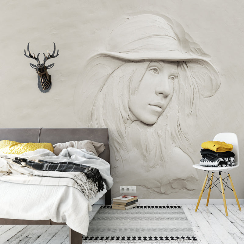 Custom 3D Wallpaper Mural Nordic Beauty Free Shipping | BVM Home