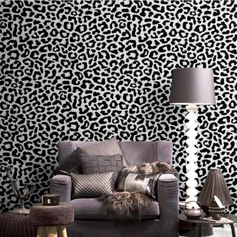 Leopard Print Wallpaper Fashion Modern Luxury Wallcovering | BVM Home