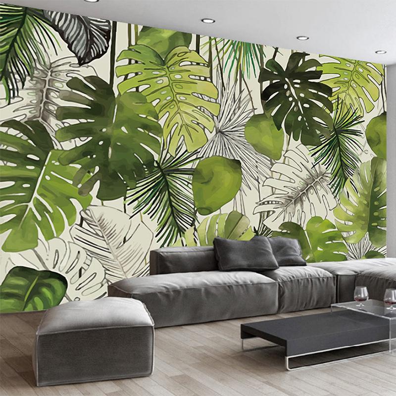 Mural Wallpaper For Living Room : Living Room Wall Murals Uk : Tropical