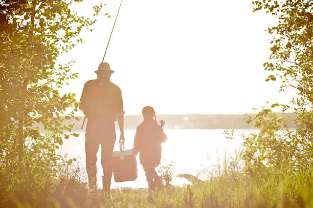 Spend time with family fishing 