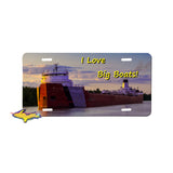 Lake Freighter Roger Blough License Plate