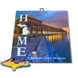 Sault Ste. Marie Michigan Home Wall Art