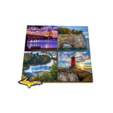 Shopping for Michigan coasters with Michigan themes