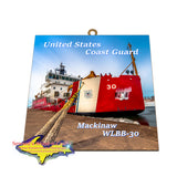 USCGC Mackinaw Meme Art Tile