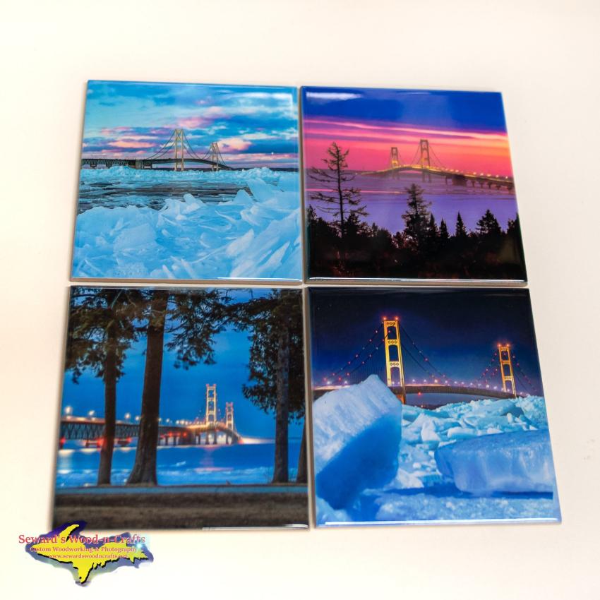 michigan drink coasters