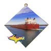 Edwin H Gott Great Lake Freighter Wall Art Photo Tile For Boat Fans