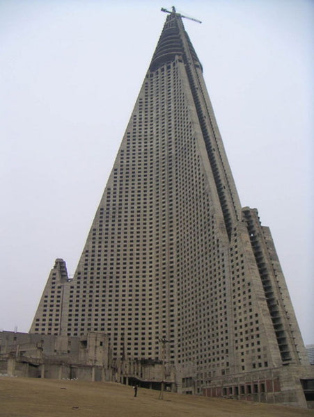 El edificio deshabitado más alto del planeta está en Corea del Norte