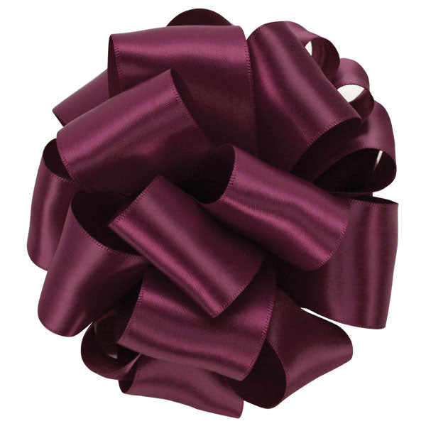 wine satin ribbon