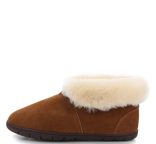 white slipper boots