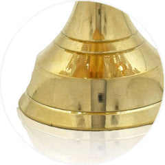 high quality brass metal base - Crinds Candle Lamp