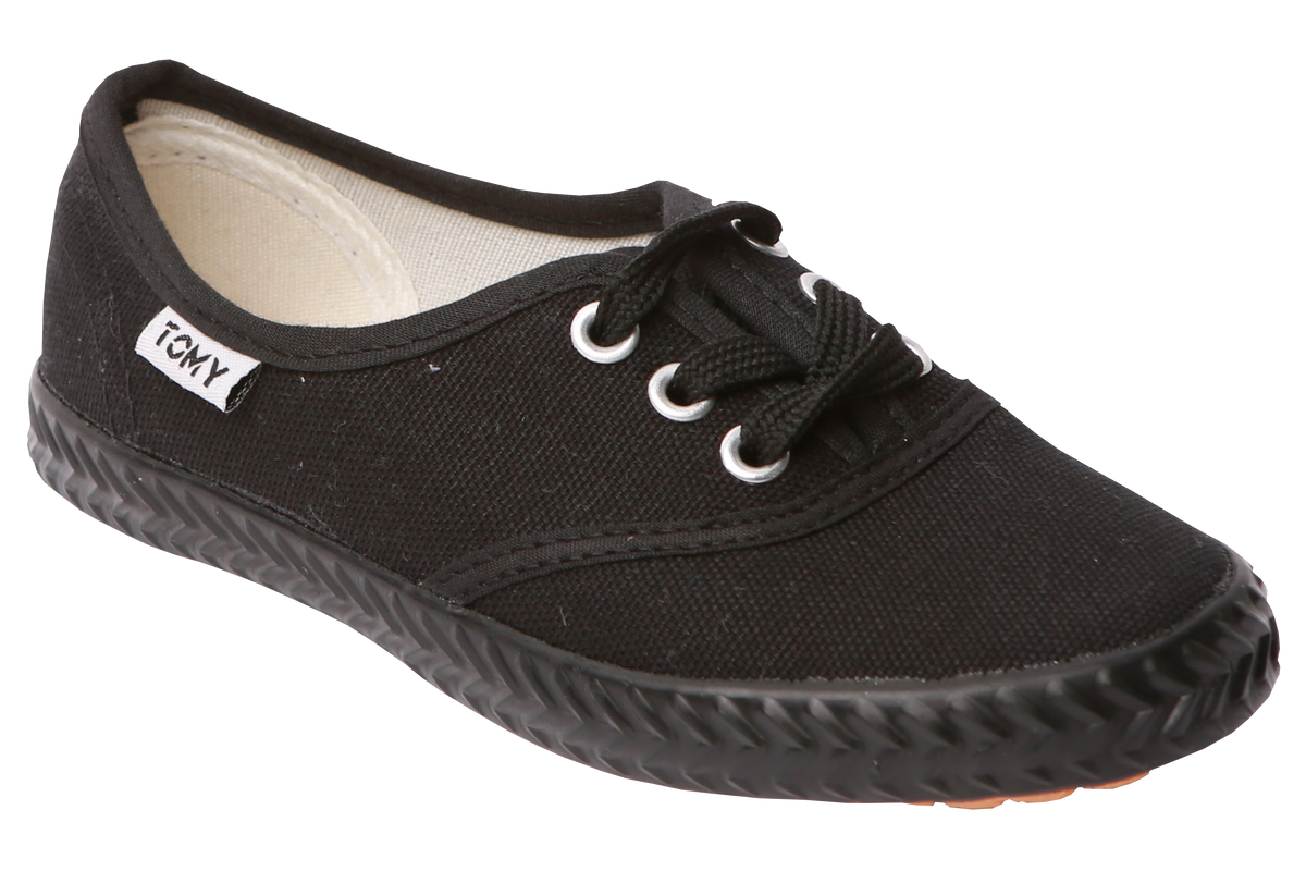 Tomy Takkie Canvas Sneakers - Black 