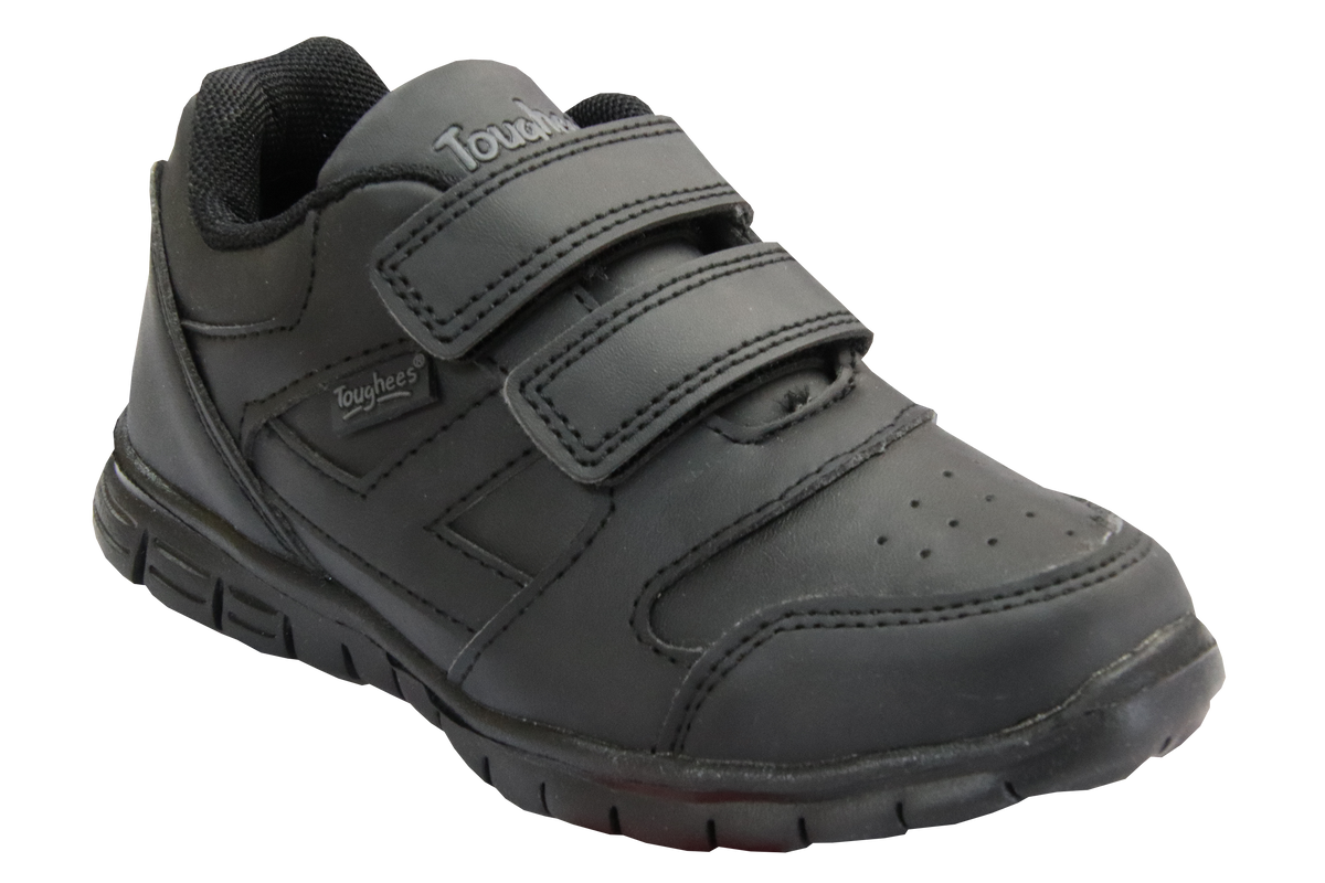 Toughees Elana Velcro Takkies - Black 