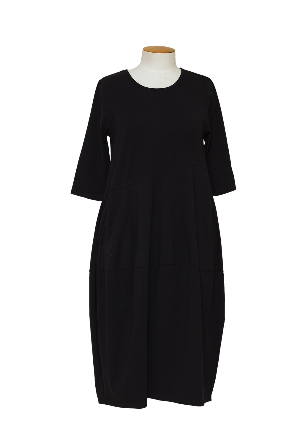 Tirelli - 21D2557 Diagonal Seam Dress