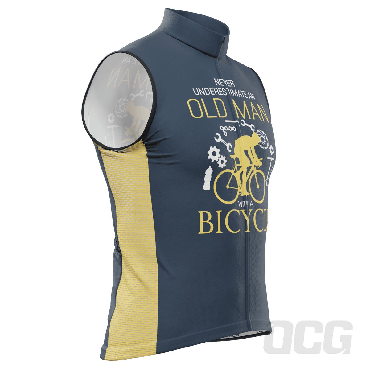 sleeveless mens bike jersey