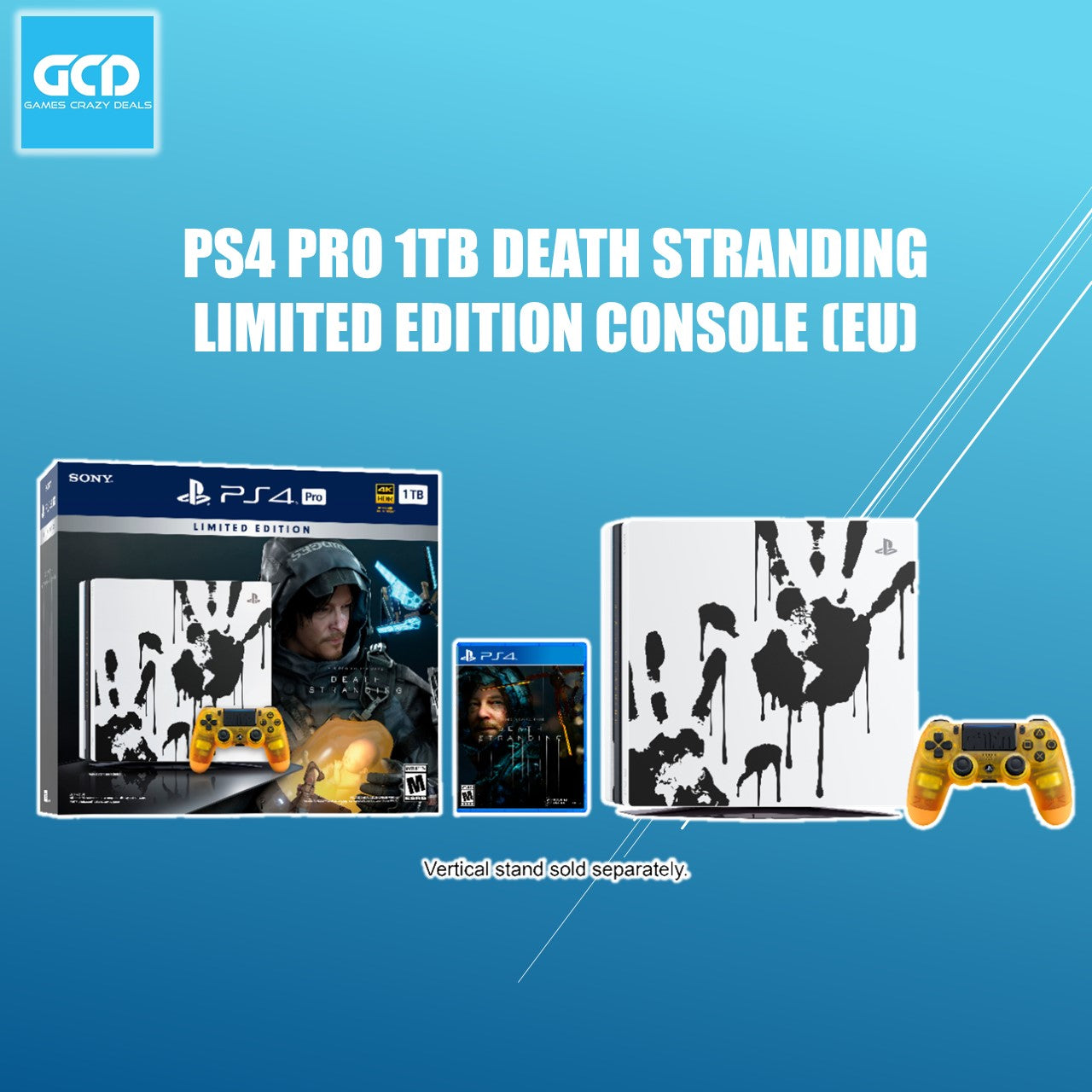 PS4 1TB Death Stranding Limited Edition Console (EU) – Games Deals