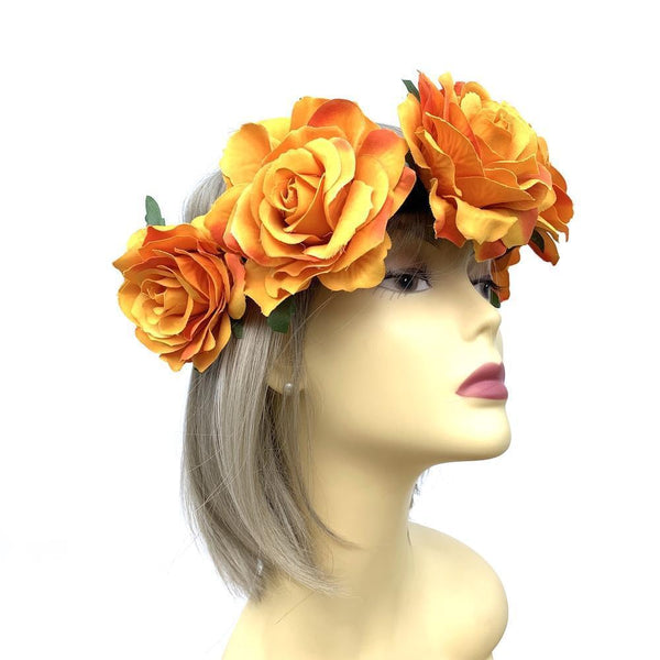 orange headband