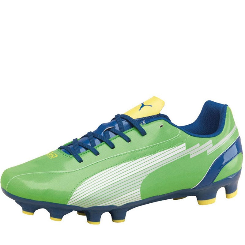 Simpático Fantasía alumno PUMA Mens Evospeed 5 FG Football Boots Green/Blue/Yellow | Size: UK 9 –  BigDealsMart