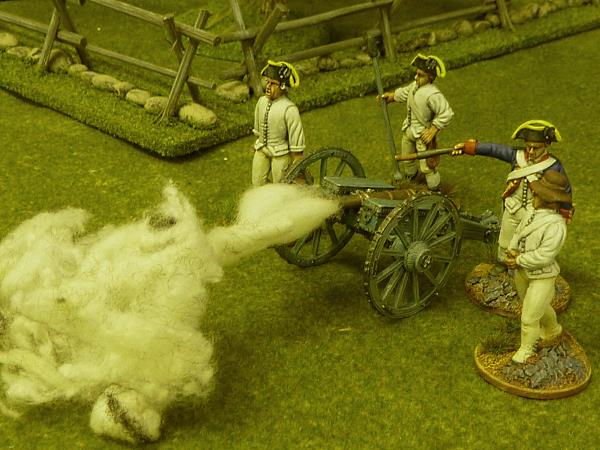Commission by Warpaint Figures - 40mm AWI Front Rank British Artillery