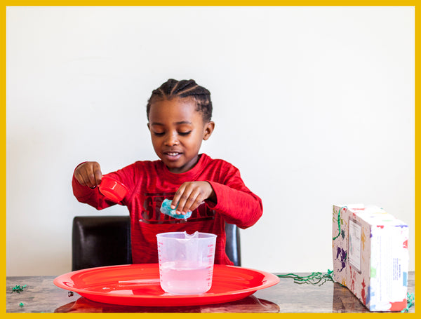 Messy Play teaches preschool math skills in children for a strong start to STEAM learning