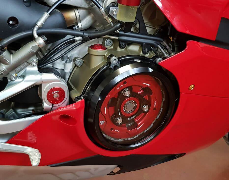 panigale v4 clutch cover