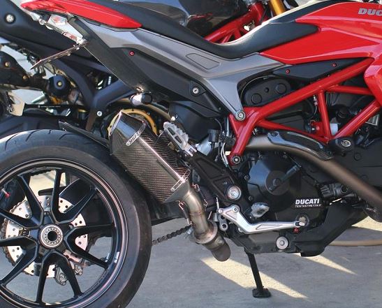 slip on hypermotard 821