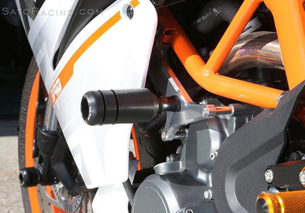 ktm rc frame sliders