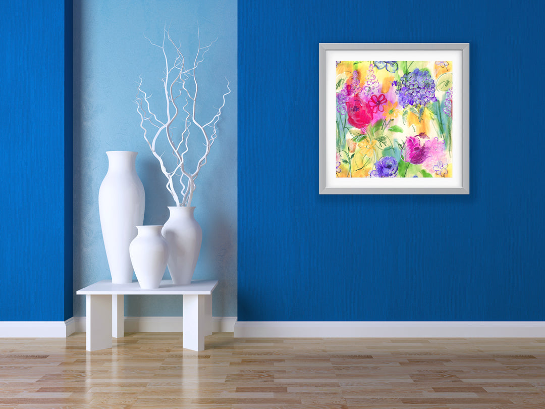 floral wall art ARABELLA ART PRINT