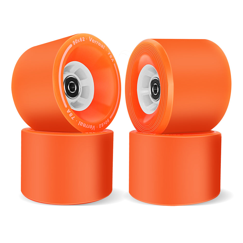 Orange Urethane Skateboard Wheels – Verreal Boards