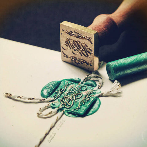 Square Wax Seal Stamp