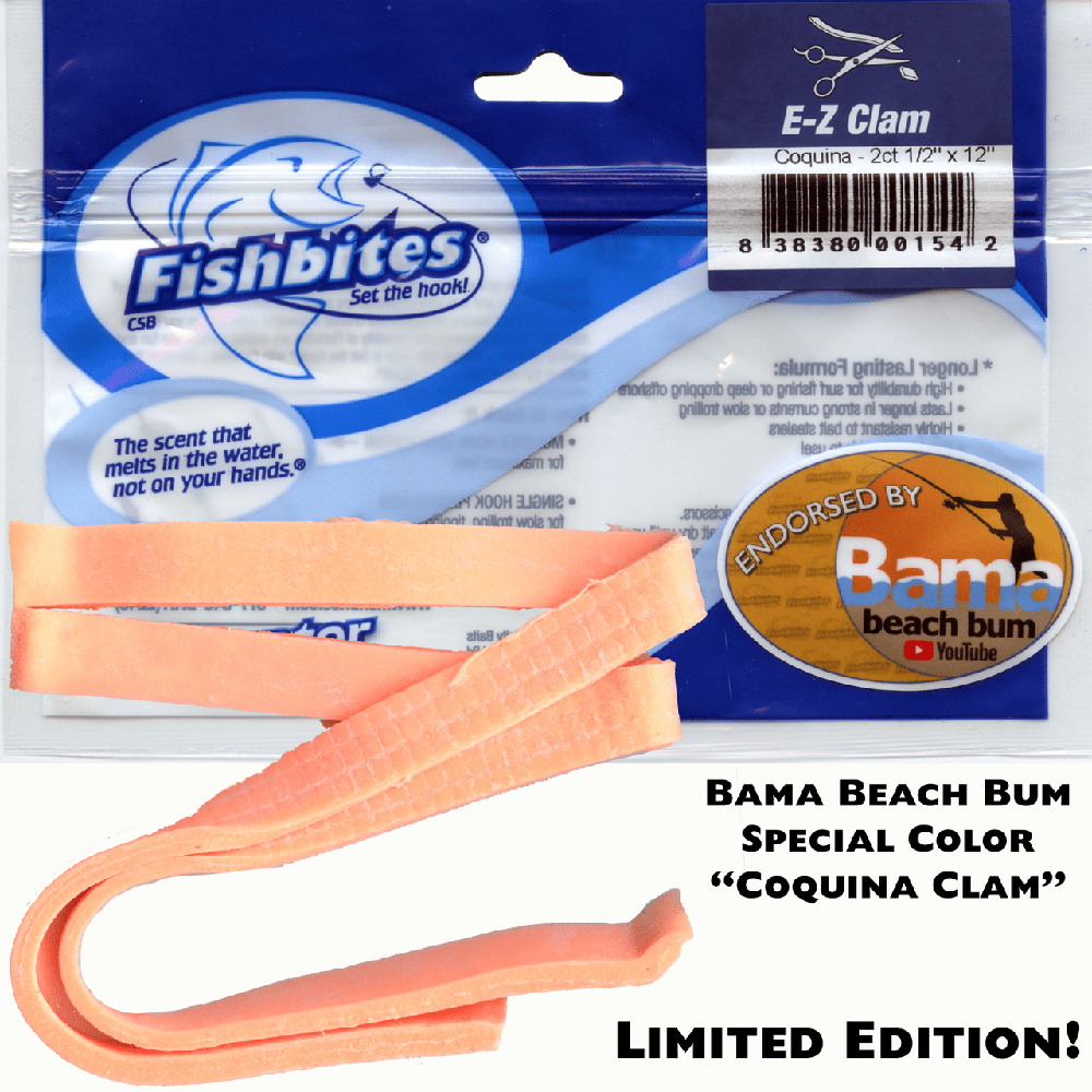 Fishbites Longer Lasting E-Z Coquina Clam