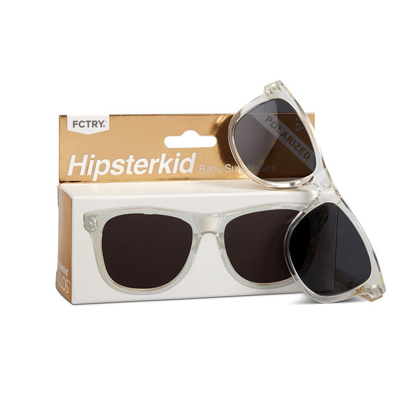 Hipsterkid Golds Sunglasses - Clear (0-2 years) MOX STUDIO