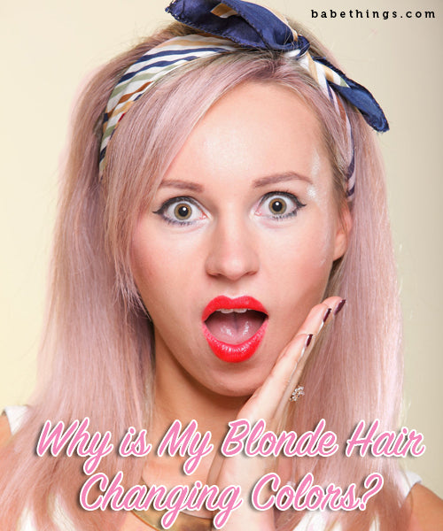 Why is My Blonde Hair Changing Colors? | Hair Extensions Gossip | Babe Hair  Extensions