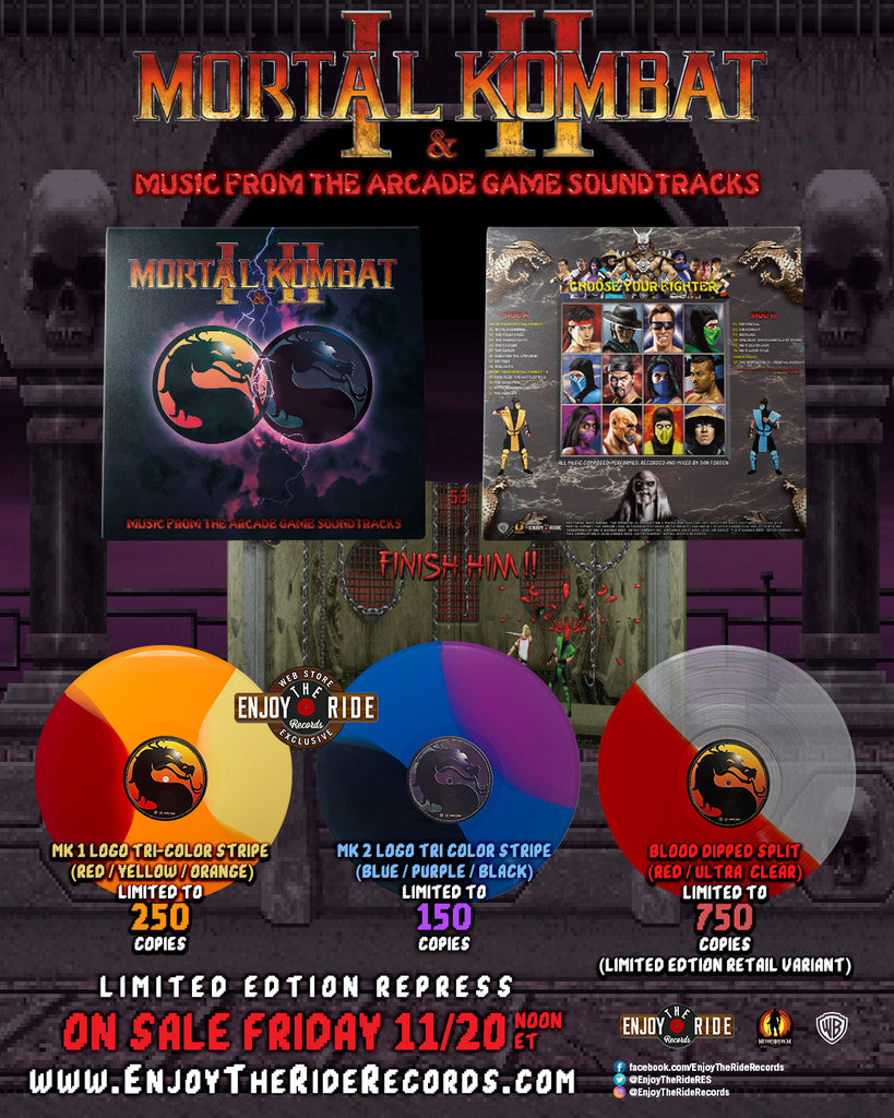 On Sale Friday at Noon ET: Mortal Kombat I and II - Music From The