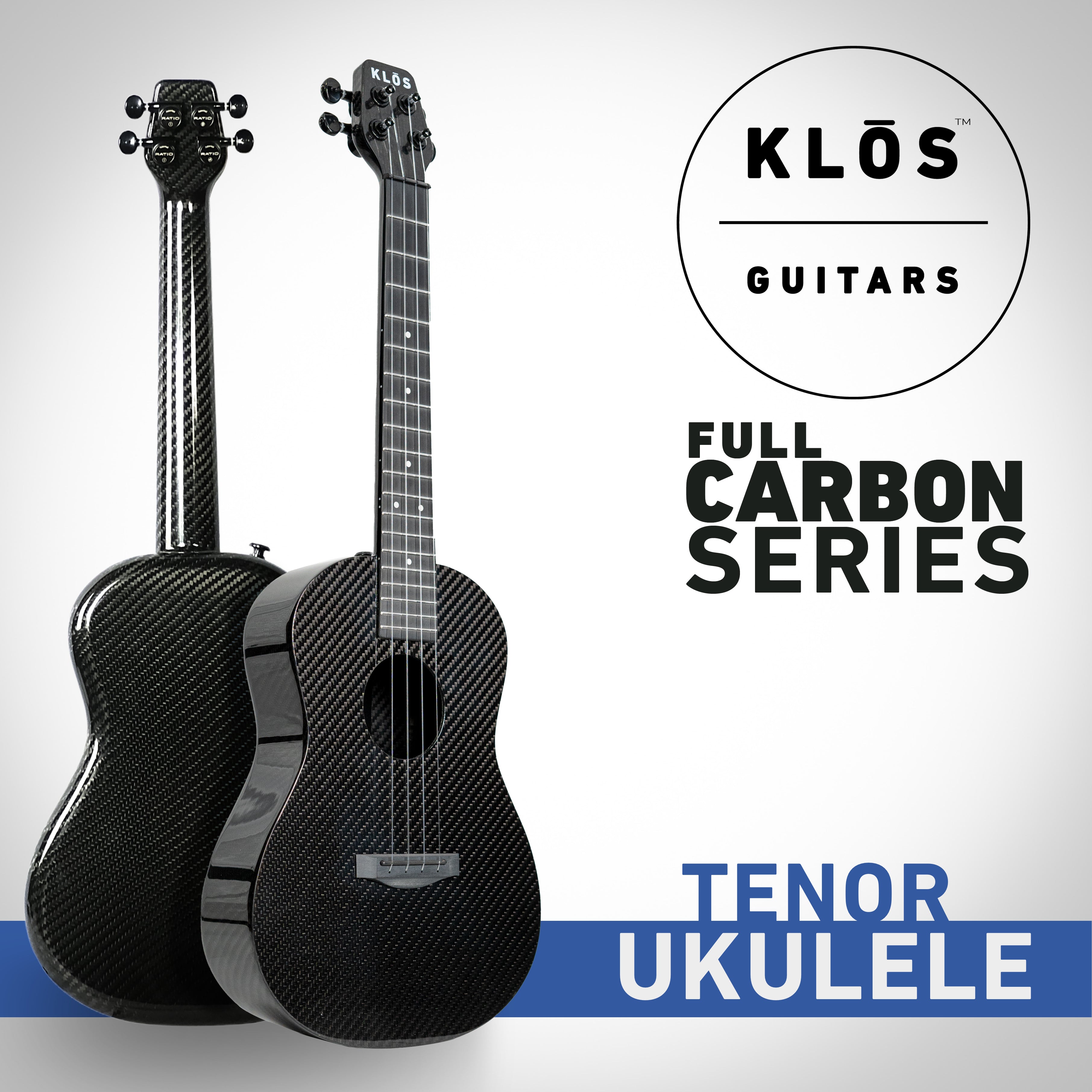 Adentro Catarata enlace Full Carbon Tenor Ukulele – KLOS Guitars