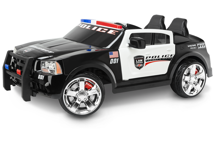Kid Trax Dodge Kids Ride on Police Car