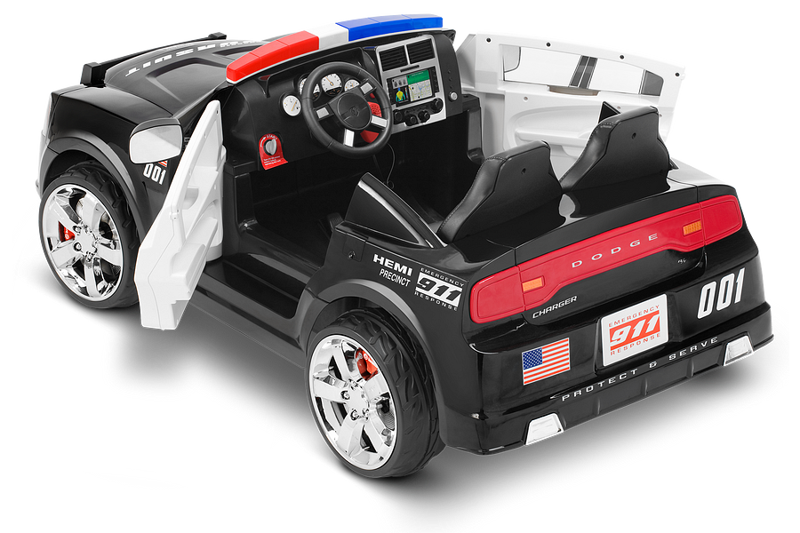 kid trax police car charger