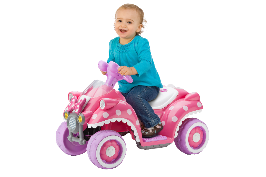 kid trax disney princess quad 6v