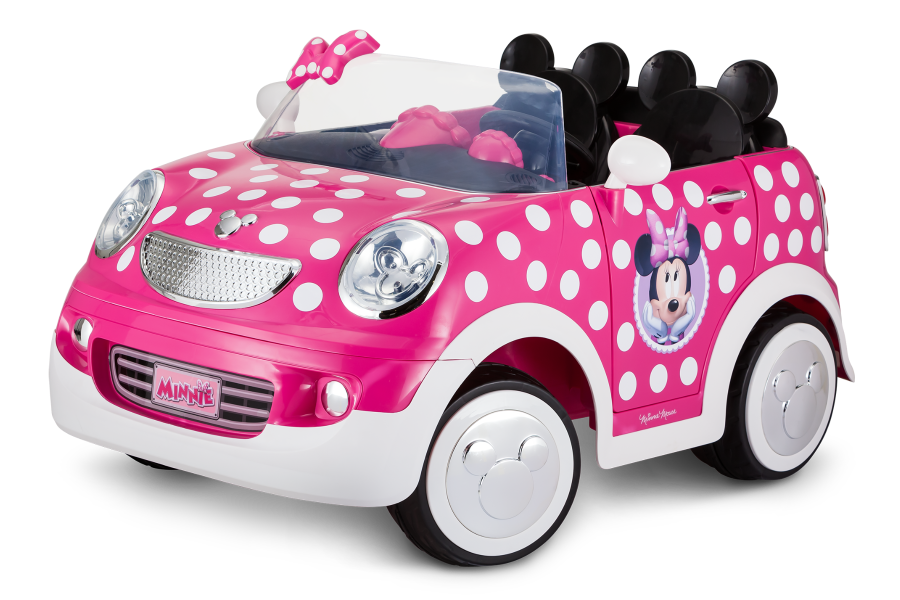 minnie mouse power wheels car
