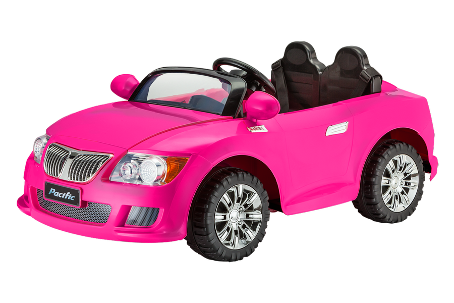 pink convertible toy car