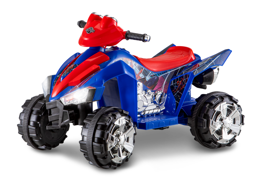 kid trax spiderman quad