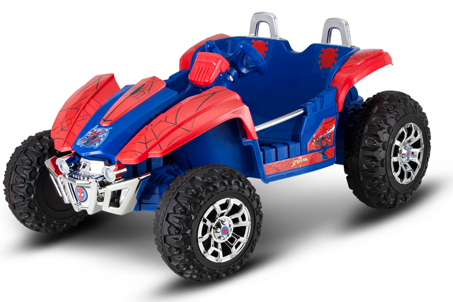 kid trax spiderman dune buggy