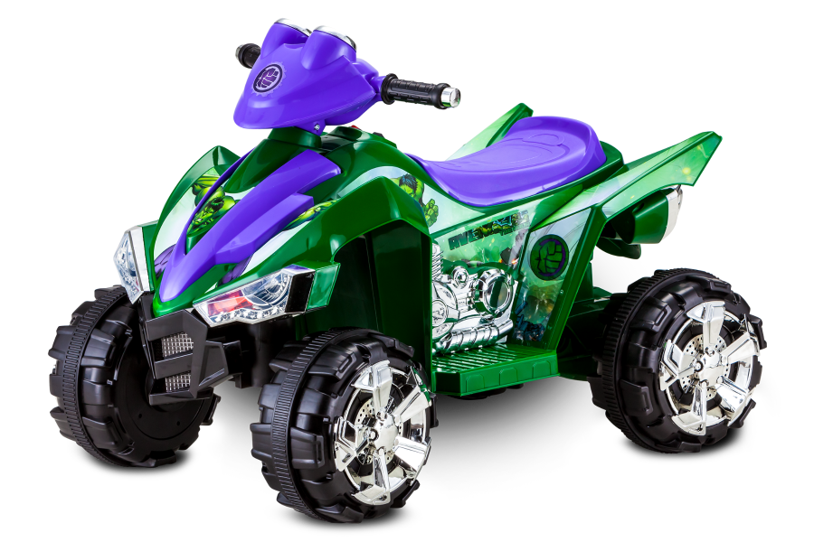 kid trax spiderman quad