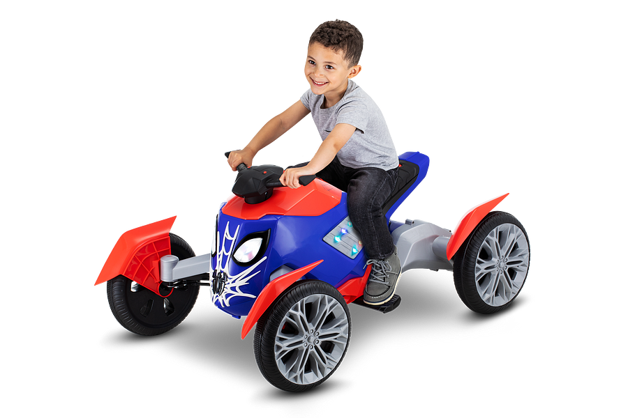 spiderman motorcycle for 5 year old