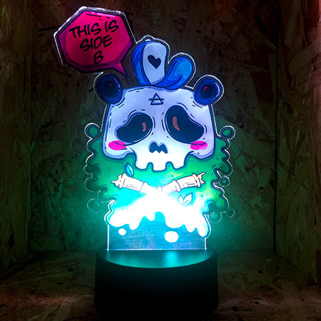 Custom printed LED Panda Lamp
