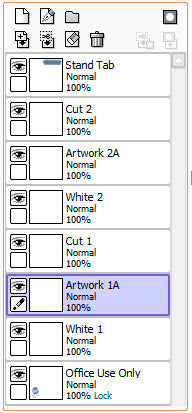 Wooden Standee Layers SAI