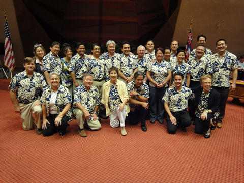 Hawaiian Senate in Aloha Shirts after Operation Liberation