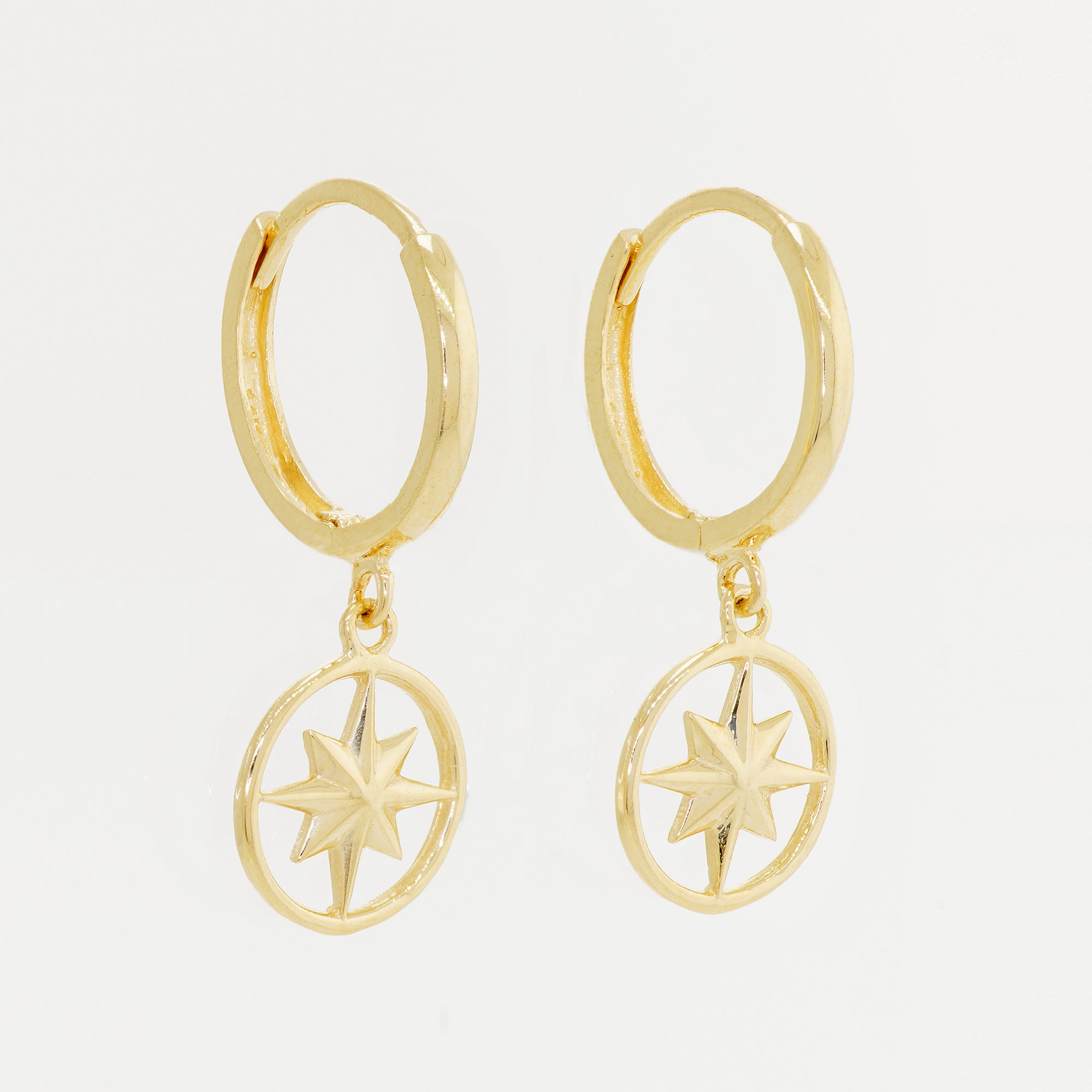 Gold Plated Cubic Zirconia Love Drop Earrings for Women Ladies Girls MJE0146 