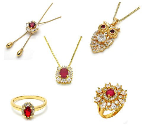 Red Jewelry